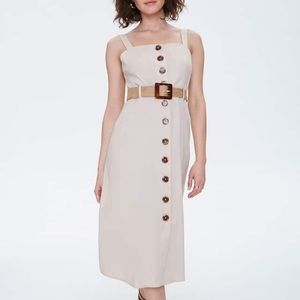 Marigold/Yellow Linen Sundress